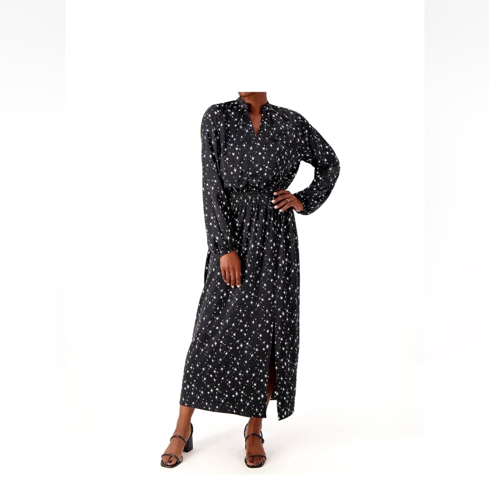 Candace Cameron Bure Black and White Star Maxi XXS